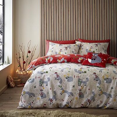 Marque Modèle Rouge - Ensemble de Couvre-Lit - Noël Marque Modèle Rouge - Ensemble de Couvre-Lit - Noël
