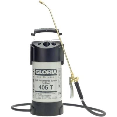 Gloria Pulvérisateur Haute Performance 405 T Profiline 5L Acier Revêtu Pression 6 bar & joints FKM Cuve acier oléofuge avec manomètre Lance & buse jet plat laiton Idéal industrie & bâtiment Gloria Pulvérisateur Haute Performance 405 T Profiline 5L Acier Revêtu Pression 6 bar & joints FKM Cuve acier oléofuge avec manomètre Lance & buse jet plat laiton Idéal industrie & bâtiment