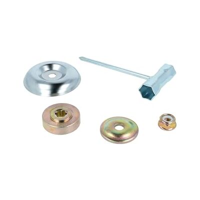 vhbw Kit de fixation pour brosse anti-mauvaises herbes compatible avec Honda 435, 431, UMK425 débroussailleuse, outils de jardinage vhbw Kit de fixation pour brosse anti-mauvaises herbes compatible avec Honda 435, 431, UMK425 débroussailleuse, outils de jardinage