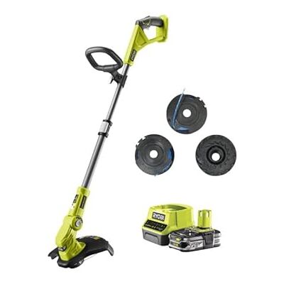 RYOBI Coupe Bordures 18V One RLT183225FPK3 Batterie 2.5 Ah Chargeur 2 Ah RYOBI Coupe Bordures 18V One RLT183225FPK3 Batterie 2.5 Ah Chargeur 2 Ah