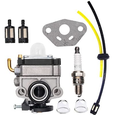 Hippotech 16100-ZM5-803 Carburateur avec kit de conduite de carburant pour moteur Honda 4 temps GX31 GX22 FG100 16100-ZM5-803 Carb Hippotech 16100-ZM5-803 Carburateur avec kit de conduite de carburant pour moteur Honda 4 temps GX31 GX22 FG100 16100-ZM5-803 Carb