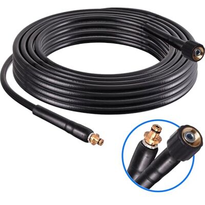 TC TECHNIC TECHKAR Tuyau d'Extension pour Nettoyeur Haute Pression Tuyau de Rechange de 15 m Ancien Modèle Adaptateur M22x10 mm 200 Bar Accessoires pour Karcher K2 K3 K4 K5 K6 K7 Home Series TC TECHNIC TECHKAR Tuyau d'Extension pour Nettoyeur Haute Pression Tuyau de Rechange de 15 m Ancien Modèle Adaptateur M22x10 mm 200 Bar Accessoires pour Karcher K2 K3 K4 K5 K6 K7 Home Series