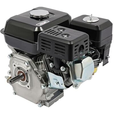 OMGGYER Moteur à essence 4 temps 7,5 CV Moteur industriel refroidi par air Moteur sur pied avec démarrage par câble pour pompes à eau/vibrateurs/générateurs/nettoyeurs haute pression, cylindrée de 212 cm³ OMGGYER Moteur à essence 4 temps 7,5 CV Moteur industriel refroidi par air Moteur sur pied avec démarrage par câble pour pompes à eau/vibrateurs/générateurs/nettoyeurs haute pression, cylindrée de 212 cm³