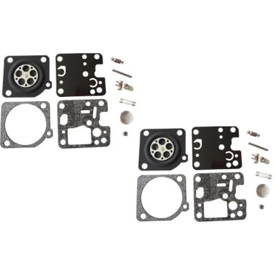 C·T·S Kit de réparation/reconstruction de carburateur remplace ZAMA RB-240 pour débroussailleuse Echo ZAMA RB-K112 RB-K113 RB-110127A (lot de 2) C·T·S Kit de réparation/reconstruction de carburateur remplace ZAMA RB-240 pour débroussailleuse Echo ZAMA RB-K112 RB-K113 RB-110127A (lot de 2)