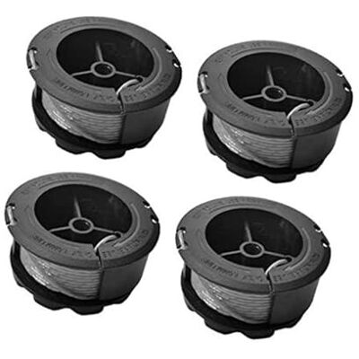 Jodriva Bobine de fil de rechange for coupe-bordures Bosch F016800570, fil de 1,6 mm, 6 m, for coupe-bordures Bosch GrassCut (3 bobines + 1 fil) Bobine de tondeuse à gazon(BLACK 4 Spool) Jodriva Bobine de fil de rechange for coupe-bordures Bosch F016800570, fil de 1,6 mm, 6 m, for coupe-bordures Bosch GrassCut (3 bobines + 1 fil) Bobine de tondeuse à gazon(BLACK 4 Spool)