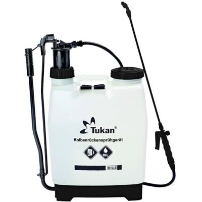 Gloria TUKAN 1600 Pulvérisateur à Dos 16 Litres Pour Jardin, Forêt & Agriculture Pompe à piston robuste avec buse réglable Sangles rembourrées pour l’entretien des plantes sur de grandes surfaces Gloria TUKAN 1600 Pulvérisateur à Dos 16 Litres Pour Jardin, Forêt & Agriculture Pompe à piston robuste avec buse réglable Sangles rembourrées pour l’entretien des plantes sur de grandes surfaces