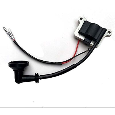 Allymoto Bobine d'allumage pour débroussailleuse Fuxtec 4 en 1 taille-haie élagueuse 3 CV 52 cc Allymoto Bobine d'allumage pour débroussailleuse Fuxtec 4 en 1 taille-haie élagueuse 3 CV 52 cc