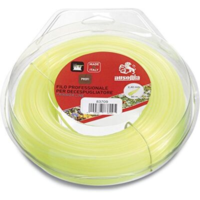 AUSONIA 83706 Bobine de Fil pour Coupe-Bordures et débroussailleuse Rond Jaune 3,00 mm x 56 m AUSONIA 83706 Bobine de Fil pour Coupe-Bordures et débroussailleuse Rond Jaune 3,00 mm x 56 m