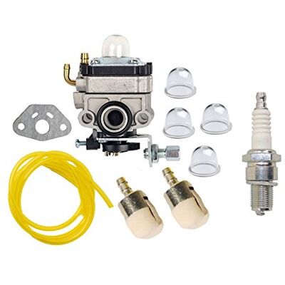 OuyFilters Carkio Kit de carburateur avec Ampoule d'amorçage et Filtre à Carburant Compatible with Honda GX22 GX31 FG100 Mantis Motoculteur, Coupe-Bordures, Coupe-Bordures, Coupe-Bordures OuyFilters Carkio Kit de carburateur avec Ampoule d'amorçage et Filtre à Carburant Compatible with Honda GX22 GX31 FG100 Mantis Motoculteur, Coupe-Bordures, Coupe-Bordures, Coupe-Bordures