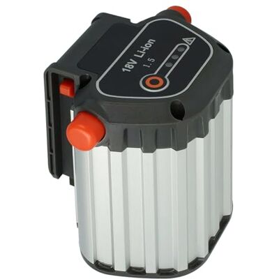 vhbw Li-ION Batterie 1500mAh (18V) pour éléctronique Jardinage Outil Gardena Li-18/23 R Batterie-Coupe-Herbes EasyCut comme 09840-20, BLi-18. vhbw Li-ION Batterie 1500mAh (18V) pour éléctronique Jardinage Outil Gardena Li-18/23 R Batterie-Coupe-Herbes EasyCut comme 09840-20, BLi-18.