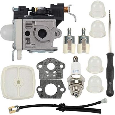 Ewillownm Compatible avec le carburateur PB250 pour souffleur de feuilles Echo PB250LN ES250 PB-250 PB-250LN ES-250 RB-K106 Ewillownm Compatible avec le carburateur PB250 pour souffleur de feuilles Echo PB250LN ES250 PB-250 PB-250LN ES-250 RB-K106