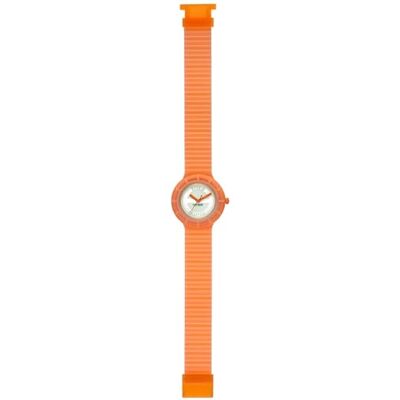 HIP HOP HWU0188 Montre Mixte Quartz Analogique Bracelet Silicone Orange, Blanc/Orange, sangle HIP HOP HWU0188 Montre Mixte Quartz Analogique Bracelet Silicone Orange, Blanc/Orange, sangle