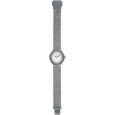 HIP HOP Horloge pour femme modèle Mania scintillant avec bracelet en silicone, mouvement juste temps Quartz 3H HIP HOP Horloge pour femme modèle Mania scintillant avec bracelet en silicone, mouvement juste temps Quartz 3H