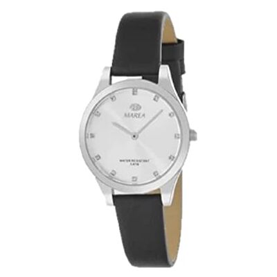 Marea Montre B54182/1, analogique, bracelet cuir noir, Bande Marea Montre B54182/1, analogique, bracelet cuir noir, Bande