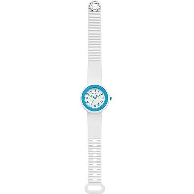HIP HOP Women Hop Her.Dot.Dot Sono -Color Bianco Movement Move Mouvement Only Time 3H Quartz et Hwu1133 White Silicone Strap HIP HOP Women Hop Her.Dot.Dot Sono -Color Bianco Movement Move Mouvement Only Time 3H Quartz et Hwu1133 White Silicone Strap