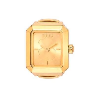 TOUS RELOJ-ANILLO Karat IPG ESFERA OSO 12-14 TOUS RELOJ-ANILLO Karat IPG ESFERA OSO 12-14