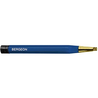 Bergeon Brosse à gratter 2834 en forme de crayon Brosse interchangeable pour nettoyer les boîtiers de montre, cuivré, Classique Bergeon Brosse à gratter 2834 en forme de crayon Brosse interchangeable pour nettoyer les boîtiers de montre, cuivré, Classique