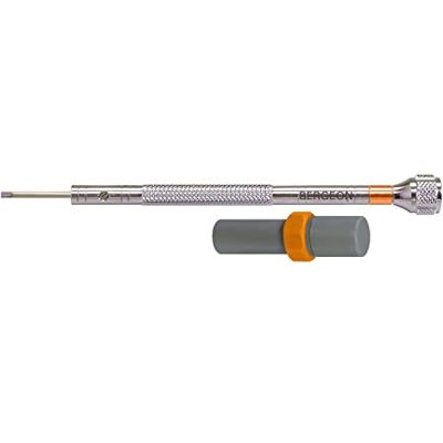 Bergeon 30080 Tournevis d’horloger Avec lames de rechange Différentes tailles disponibles, Orange, 0,5 Bergeon 30080 Tournevis d’horloger Avec lames de rechange Différentes tailles disponibles, Orange, 0,5