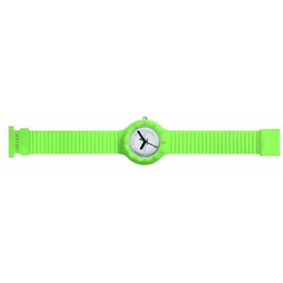 HIP HOP HW0020 Montre Femme Quartz Analogique Cadran Blanc Bracelet Silicone Vert HIP HOP HW0020 Montre Femme Quartz Analogique Cadran Blanc Bracelet Silicone Vert