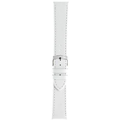 Morellato Bracelet de Montre Unisex, Collection Easy Click, Mod. Sprint, en Cuir de Veau véritable A01X5202875, Blanc, 20mm, sangle Morellato Bracelet de Montre Unisex, Collection Easy Click, Mod. Sprint, en Cuir de Veau véritable A01X5202875, Blanc, 20mm, sangle