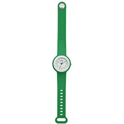 HIP HOP HWU1101 Hero.Dot Green Planet 3H Montre pour femme avec bracelet en silicone Vert Diamètre du boîtier : 34 mm HIP HOP HWU1101 Hero.Dot Green Planet 3H Montre pour femme avec bracelet en silicone Vert Diamètre du boîtier : 34 mm