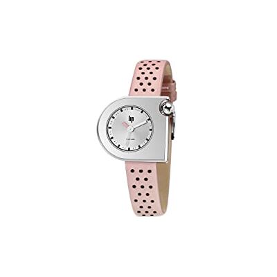 Lip Mach 2000 Mini Moon Montre Femme Bracelet Cuir Rose 671181 Lip Mach 2000 Mini Moon Montre Femme Bracelet Cuir Rose 671181