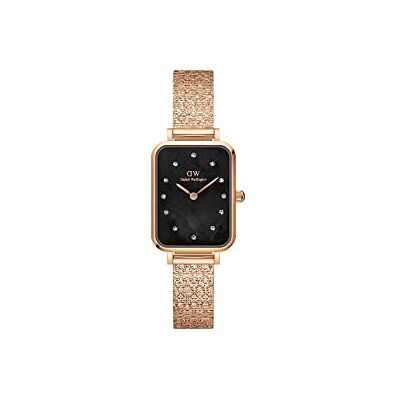 Daniel Wellington DW00100579 Dames quadro lumine roségoud 20mm horloge Daniel Wellington DW00100579 Dames quadro lumine roségoud 20mm horloge