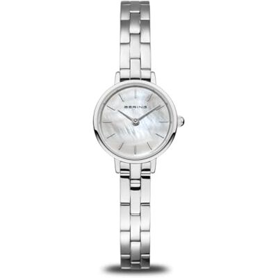BERING Montre analogique pour femme à quartz avec bracelet en acier inoxydable mid-39931, argent, Bracelet BERING Montre analogique pour femme à quartz avec bracelet en acier inoxydable mid-39931, argent, Bracelet