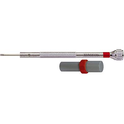 Bergeon 30080 Tournevis d’horloger Avec lames de rechange Différentes tailles disponibles, Rouge, 1,2 Bergeon 30080 Tournevis d’horloger Avec lames de rechange Différentes tailles disponibles, Rouge, 1,2