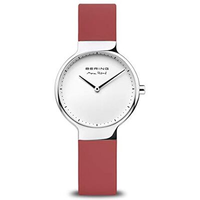BERING Mixte Analogique Quartz Max René Collection Montre avec Bracelet en Silicone & Verre Saphir BERING Mixte Analogique Quartz Max René Collection Montre avec Bracelet en Silicone & Verre Saphir