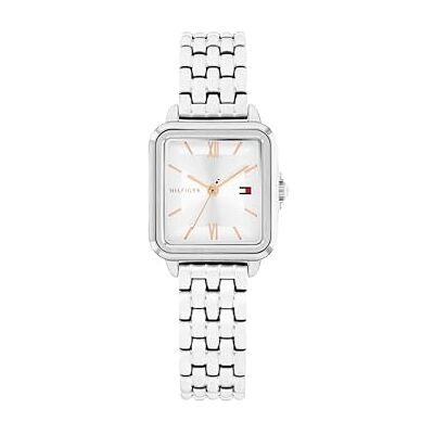 Tommy Hilfiger Montre mouvement quartz trois aiguilles femme Mia Collection avec bracelet en acier inoxydable ou bracelet en cuir Tommy Hilfiger Montre mouvement quartz trois aiguilles femme Mia Collection avec bracelet en acier inoxydable ou bracelet en cuir