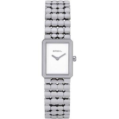 BREIL Montre Collection Motif Cadran ANALOGIQUE Mouvement Temps Seul 2H Quartz et Bracelet en Acier pour Femme BREIL Montre Collection Motif Cadran ANALOGIQUE Mouvement Temps Seul 2H Quartz et Bracelet en Acier pour Femme