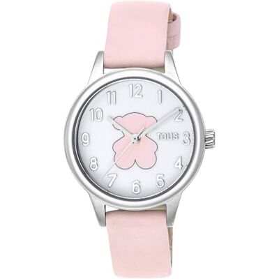 TOUS Watches Muffin 200351094 Montre analogique à quartz pour enfant avec bracelet en acier inoxydable TOUS Watches Muffin 200351094 Montre analogique à quartz pour enfant avec bracelet en acier inoxydable