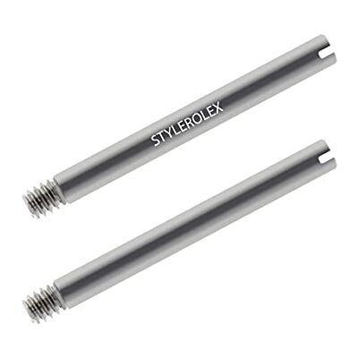 masar 2 pcs – Ø 1.7 x L 13mm Screws Ø 1.2mm – Premium – Screw Bars for Watch Straps masar 2 pcs – Ø 1.7 x L 13mm Screws Ø 1.2mm – Premium – Screw Bars for Watch Straps