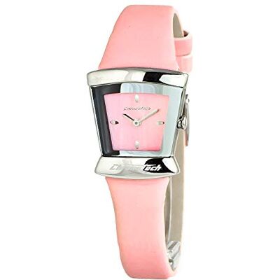 Chronotech Montre analogique pour femme à quartz avec bracelet en cuir CT7355L-03, Rosa, Unica, Sangle Chronotech Montre analogique pour femme à quartz avec bracelet en cuir CT7355L-03, Rosa, Unica, Sangle