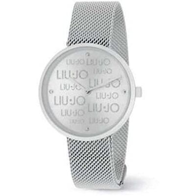 Liu Jo Montre analogique à quartz pour femme avec bracelet en acier inoxydable TLJ2153, argenté, Bracelet Liu Jo Montre analogique à quartz pour femme avec bracelet en acier inoxydable TLJ2153, argenté, Bracelet