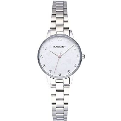 Radiant kaotika Montre Mixte Analogique Quartz avec Bracelet Acier Inoxydable RA554201, Argenté, bracelet Radiant kaotika Montre Mixte Analogique Quartz avec Bracelet Acier Inoxydable RA554201, Argenté, bracelet