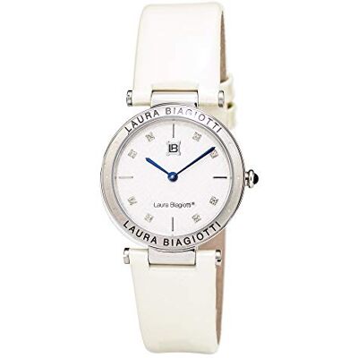 Laura Biagiotti Montre Femme (30 mm) (Ø 30 mm), Argent Métallique, 30MM, sangle Laura Biagiotti Montre Femme (30 mm) (Ø 30 mm), Argent Métallique, 30MM, sangle