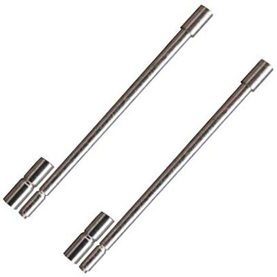 masar Pins 12mm Ø 0.9mm / Tube Ø 1.2mm Premium Tubes et épingles (Broches) Noués pour Le Montage et Le Retrait des maillons de Bracelet de Montre Lot de 2 Paires masar Pins 12mm Ø 0.9mm / Tube Ø 1.2mm Premium Tubes et épingles (Broches) Noués pour Le Montage et Le Retrait des maillons de Bracelet de Montre Lot de 2 Paires