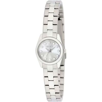 Liu Jo Casual Lively TLJ2436 Montre femme en acier avec cristaux dans le cadran et bracelet mince avec fermeture déployante, argent, Moderne Liu Jo Casual Lively TLJ2436 Montre femme en acier avec cristaux dans le cadran et bracelet mince avec fermeture déployante, argent, Moderne