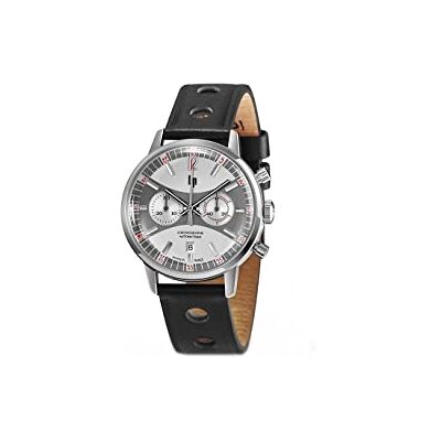 Lip Rallye Montre Homme Chrono Automatique Série Limitée Bracelet Cuir Noir-671820, sangle Lip Rallye Montre Homme Chrono Automatique Série Limitée Bracelet Cuir Noir-671820, sangle