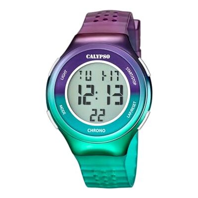 Calypso Montre unisexe K5841, Vert,vert/Violet,violet, Classique Calypso Montre unisexe K5841, Vert,vert/Violet,violet, Classique