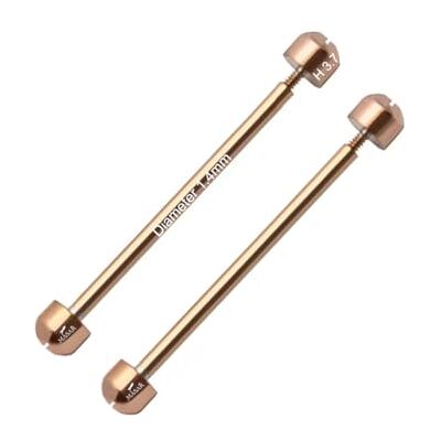 masar – Vis Bracelets Montre – Barres à vis de Fixation pour Bracelet de Montre – Tête de vis (H) 2 Pcs, Rose Gold 140 H Ø 3,7mm, 16mm, sangle masar – Vis Bracelets Montre – Barres à vis de Fixation pour Bracelet de Montre – Tête de vis (H) 2 Pcs, Rose Gold 140 H Ø 3,7mm, 16mm, sangle