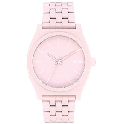 NIXON Montre analogique pour femme à quartz avec bracelet en acier inoxydable A045-3164-00, multicolore, Bracelet NIXON Montre analogique pour femme à quartz avec bracelet en acier inoxydable A045-3164-00, multicolore, Bracelet
