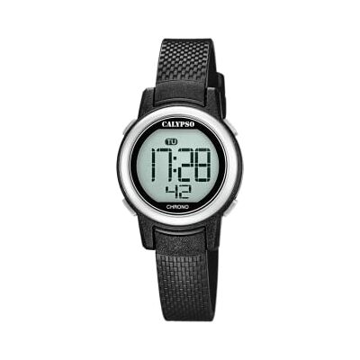 Calypso Femme Analogique-Numérique Quartz Montre avec Bracelet en Plastique, Gris, Classique Calypso Femme Analogique-Numérique Quartz Montre avec Bracelet en Plastique, Gris, Classique