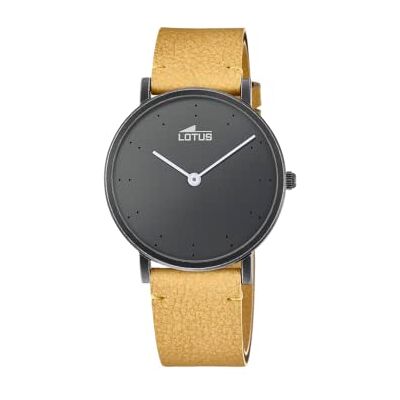 Lotus Montre à quartz analogique pour femme avec bracelet en cuir 18780/2 Lotus Montre à quartz analogique pour femme avec bracelet en cuir 18780/2