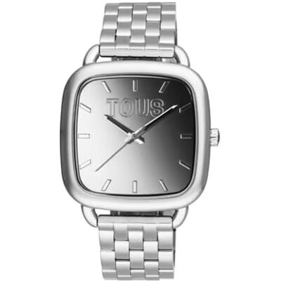 TOUS Logo Mirror 3000131700 Montre Femme en Acier Inoxydable, Classique TOUS Logo Mirror 3000131700 Montre Femme en Acier Inoxydable, Classique