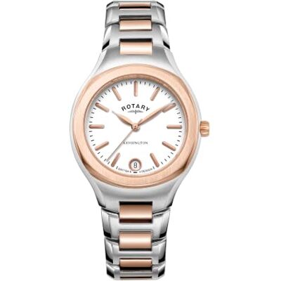 Rotary Kensington Montre pour femme, Lb05107/02 bicolore or rose, LB05107-02-AMZUK Rotary Kensington Montre pour femme, Lb05107/02 bicolore or rose, LB05107-02-AMZUK