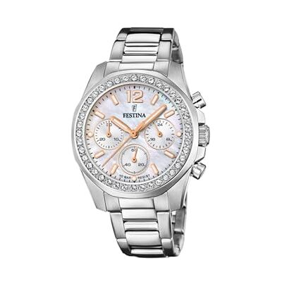 Festina Montre pour femmes Boyfriend F20606/1 en acier inoxydable Festina Montre pour femmes Boyfriend F20606/1 en acier inoxydable