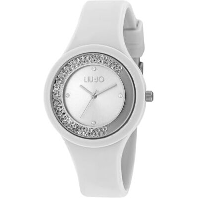 Liu Jo LiuJo TLJ1417 Dancing Sport Montre pour femme en silicone Bleu clair Étanchéité : 5 bar Diamètre : 38 mm Liu Jo LiuJo TLJ1417 Dancing Sport Montre pour femme en silicone Bleu clair Étanchéité : 5 bar Diamètre : 38 mm